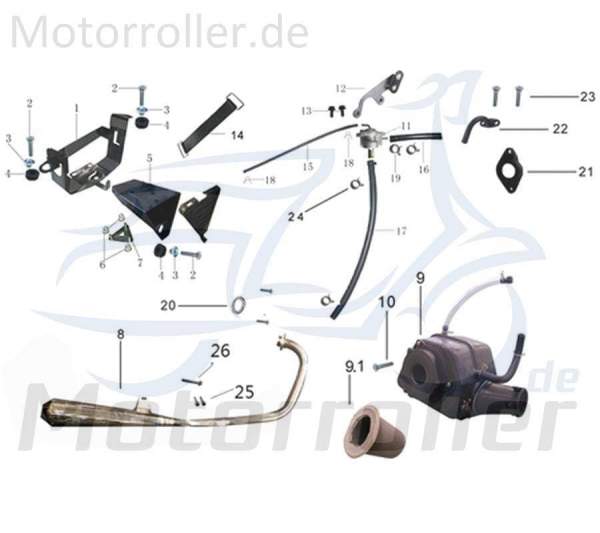 Gegenhalter Gegenlager Rex 1040300320000 Motorroller.de