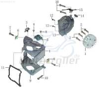 Preview: Screw M6x16mm with collar white Collar screw 3112190202 Preview: Screw M6x16mm with collar white Collar screw 3112190202