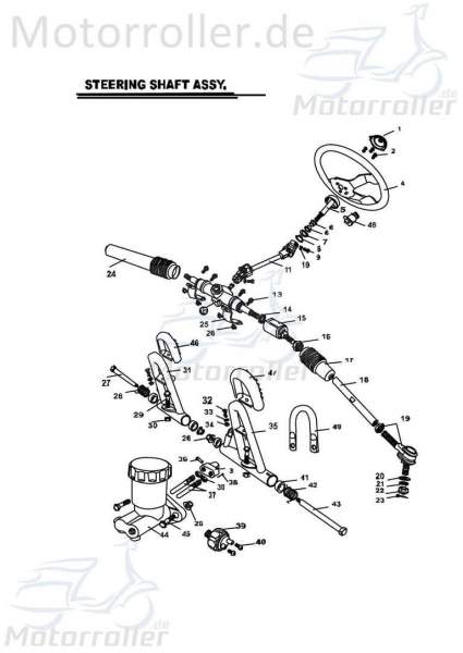 PGO Splint 2x15mm Bugrider 150 Stift Zapfen Sicherungssplint 93520201501 Motorroller.de Sicherungs-Splint Splint-Stift Goupille Splintstift Buggy