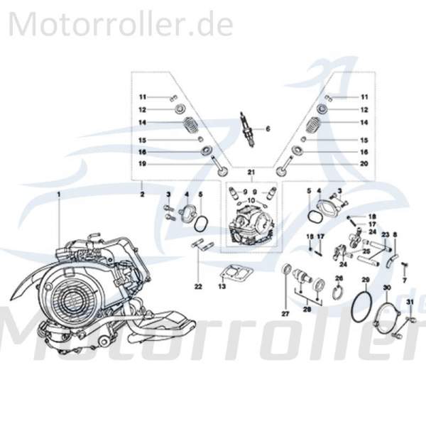 Kreidler STAR Deluxe 4S 125 O-Ring 125ccm 4Takt 720536 Motorroller.de Gummidichtung Dichtring Gummiring Oring Gummi-Ring Dicht-Ring 125ccm-4Takt LML