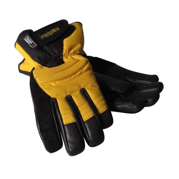 Handschuh gefüttert gelb mit Kevlar L EP 3025-G-L