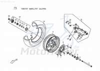 Bremssattel vorn Bremszange PGO M2403301000 Bremssattel vorn Bremszange PGO M2403301000