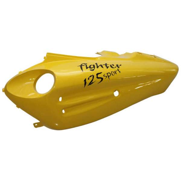 Rear fairing with decoration on the left Fighter 125 Sport yellow 1020309-2-E-G-Sport