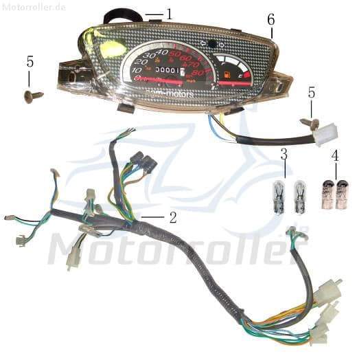 Glühbirne 12V 3W Glassockel AGM Glühlampe Roller 50ccm 4Takt Motorroller.de Glassockellampe Innenleuchte Standlichtbirne Leuchtmittel Glüh-Birne