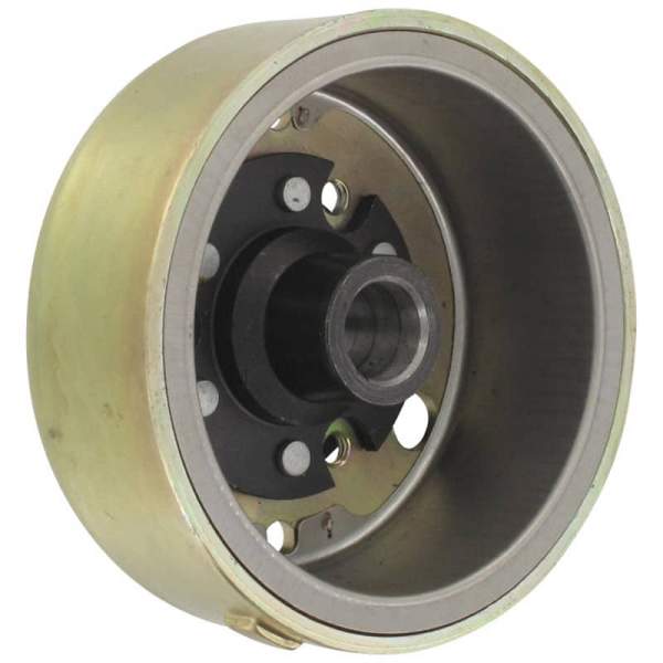 Rex Drive 50 Stator-Scheibe 50ccm 2Takt Polrad Roller Motorroller.de Polradglocke 1E40QMB YY50QT-28 50cc 2T Minarelli liegend Schwungscheibe