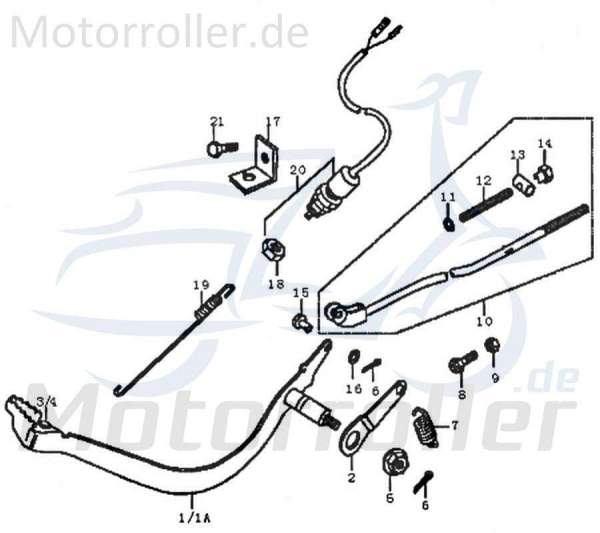 Rex Enduro 125 DD FEDER Dämpfung 125ccm 4Takt FIG.C29-4-neu Motorroller.de Schwingungsdämpfer Ausgleichsfeder Abfederung Masseausgleich 125ccm-4Takt