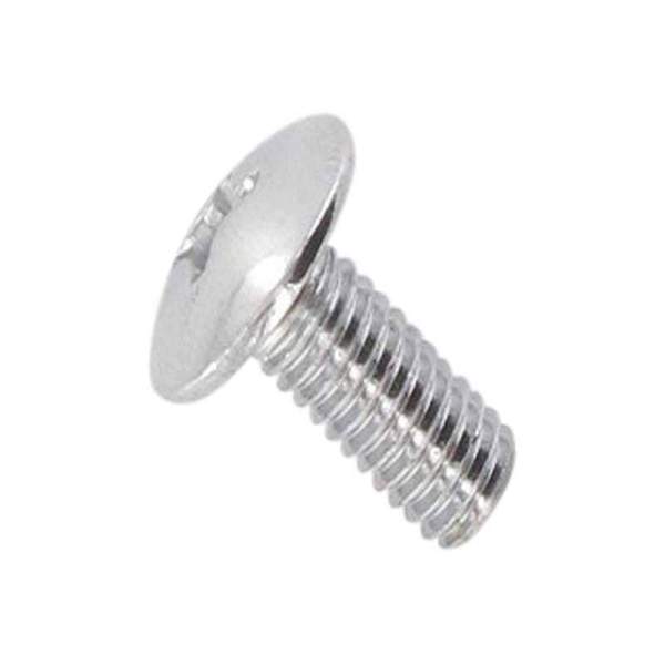 Rex RS460 Zhejiang Schraube Kreuz M6x16mm verchromt Motorroller.de 1E40QMB 80108 Kreuzschraube Linsenschraube 50ccm 4Takt 139QMB JSD50QT-13