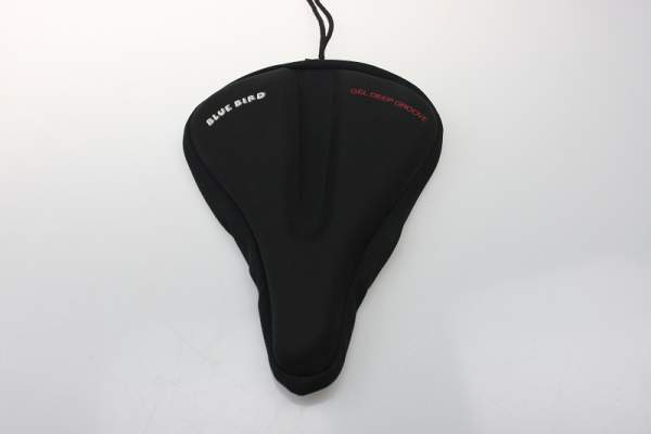 Saddle cover gel, Lycra, black saddle cover 39851