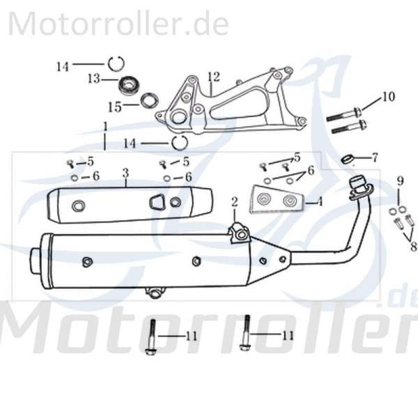 Kugellager 6303 2RS AGM-MOTORS 2100605-1 Motorroller.de