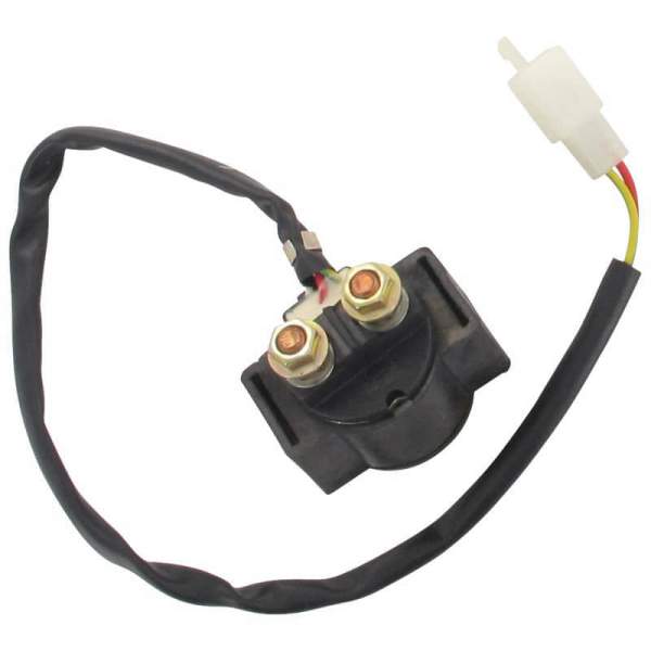 Starter relay + cable 2 + 2-pole 12V 150A 2T / 4T 1060006-1