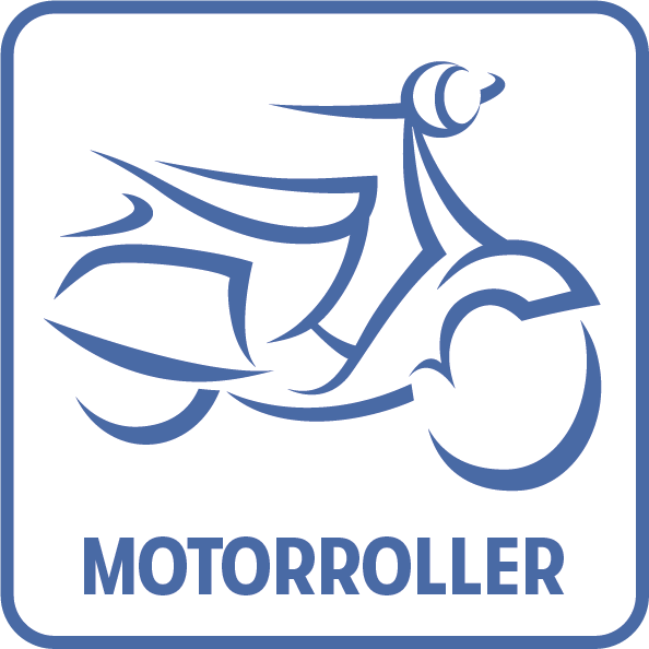 Bild eines Motorrollers für Entscheidungsfindung Roller kaufen
