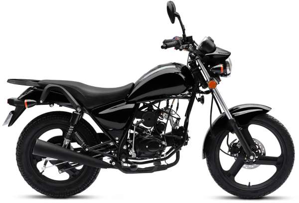 Motorrad Fighter 50 V-S schwarz 45 km/h Euro 5 Schaltmoped Mokick 50ccm 4 Takt Kleinkraftrad Krad