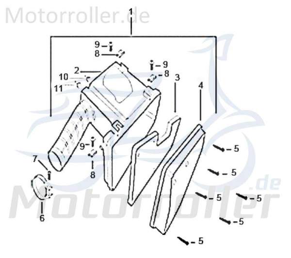 Kreuzschlitzschraube Kreutzschraube Scooter Roller 733006 Motorroller.de Kreuzschraube Kreutzschlitzschraube Moped Ersatzteil Service Inpektion