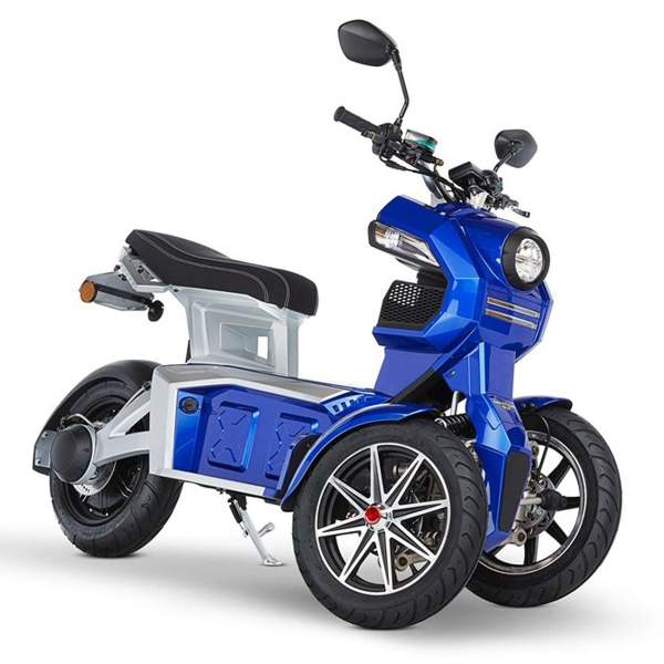 Scoody E3 Trike GE2 45 km/h blau Dreirad Elektroroller E-Scooter E-Roller