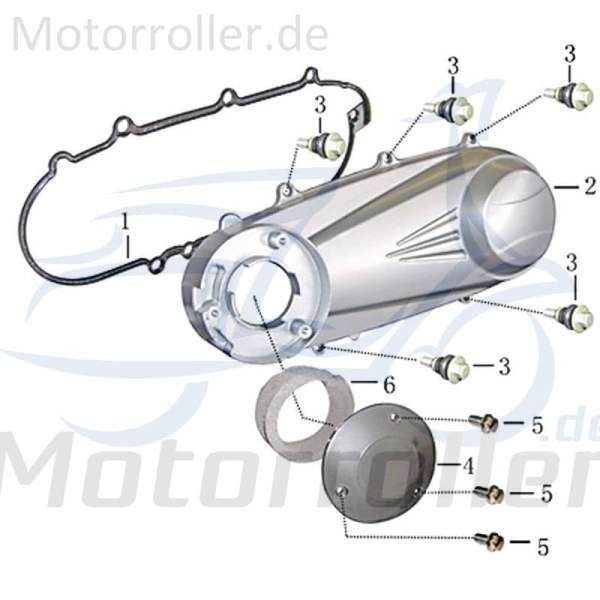 Kreidler Martinique 125 Dichtung 125ccm 4Takt 31180104-1 Motorroller.de Abdichtung SEAL Gasket 125ccm-4Takt Scooter Ersatzteil Service Inpektion