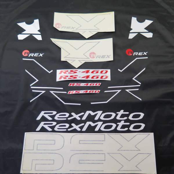 Otto Versand Rex RS400 Dekorsatz Sticker 50ccm 4Takt 701841 Motorroller.de Aufkleber Aufkleber-Set Deko-Set Aufklebersatz Dekoraufkleber Kit Scooter