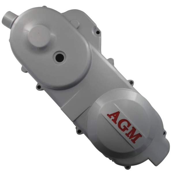 Rex RS460 Moto Zeta Motorgeh.deckel li Silber 400mm Motorroller.de L. 31110106-2 Variomatikdeckel Getriebegehäusedeckel Gehäusedeckel 50ccm