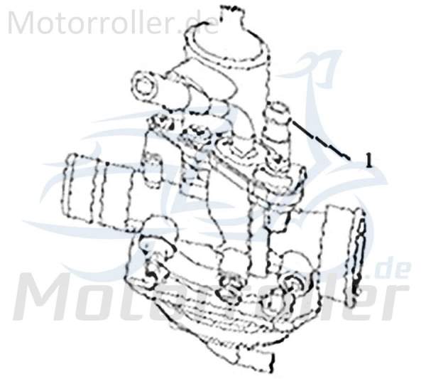 SMC Vergaser Kaltstartautomatik Carburetor 1E40MB.13-DJN Motorroller.de Schwimmer-Vergaser Carburateur Benzin-Vergaser Vergaseranlage Vergasereinheit