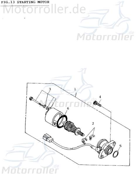 Adly AT 50 PT Schraube Innensechskant-Schraube Motorroller.de Innensechskantschraube HerChee 50ccm 2Takt 50cc 2T Maschinenschraube