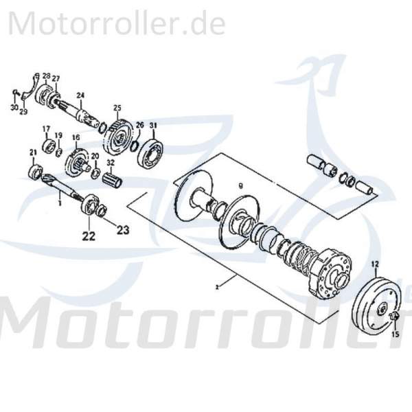 Kreidler RMC-G 50 Magnetsensor Roller 50ccm 2Takt FIG.E13-1 Motorroller.de Scooter Ersatzteil Service Inpektion Direktimport