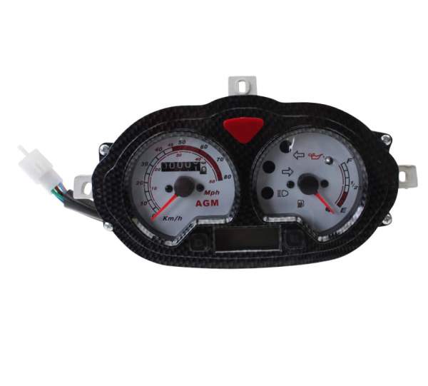 Rex Stratos Chicago Geschwindigkeits-Messer Tacho Motorroller.de Geschwindigkeitsmesser 50ccm 2Takt 1E40QMB YY50QT-28 50cc 2T Minarelli