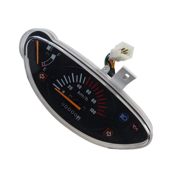 PGO Tachometer Galaxy 50 Geschwindigkeitsmesser Roller B1E156003A6 Motorroller.de Geschwindigkeitsanzeige Speedometer kmh-Anzeige Tachoeinheit Mokick