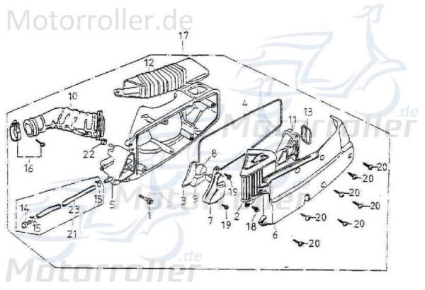 Adly Ablassschlauch GK 125 Buggy 125ccm 4Takt Motorroller.de Ersatzteil Service Inpektion Direktimport