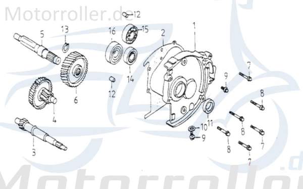 Seeger ring 20mm outside 94511-2000S