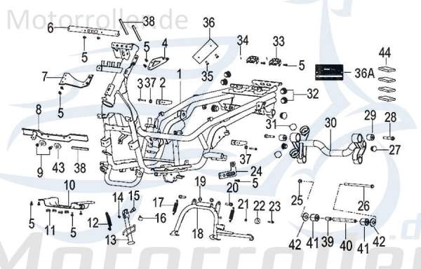 SMC FEDER Generic Trigger X 50 Ständerfeder 57010D010000 Motorroller.de Seitenständer Seitenständerfeder Rückzugfeder Spannfeder Rückzug-Feder Moped