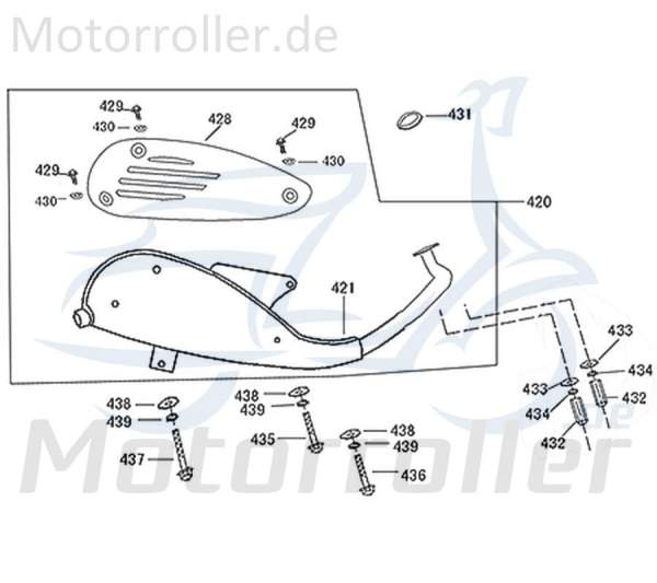 Schraube M8x70mm Maschinenschraube Flanschschraube 741726-neu Motorroller.de Bundschraube Flansch-Schraube Maschinen-Schraube Bund-Schraube Scooter