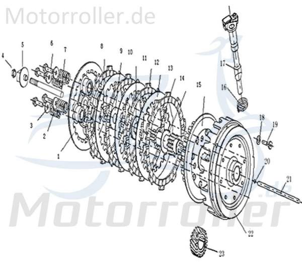 Kupplungshebel Motor Motorrad 1 Kreidler Rex 733062
