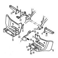 Halter links 94113 für 150ccm 4Takt Halter links 94113 für 150ccm 4Takt