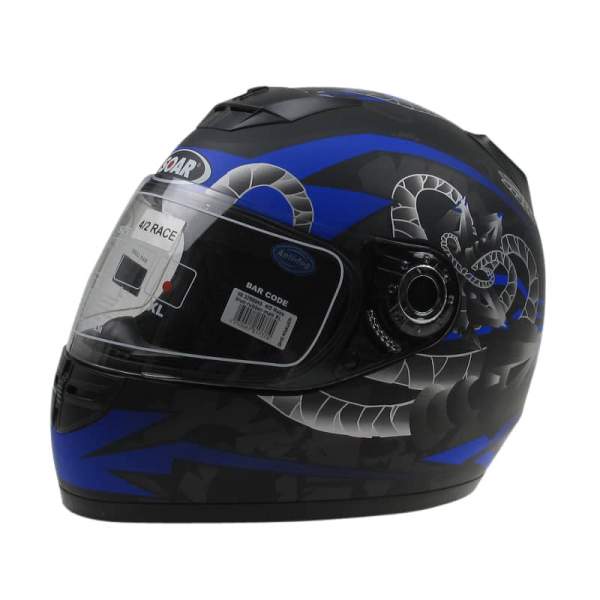 Helm SOAR 4/2 Race Blue Rubber Matt XL 83290045