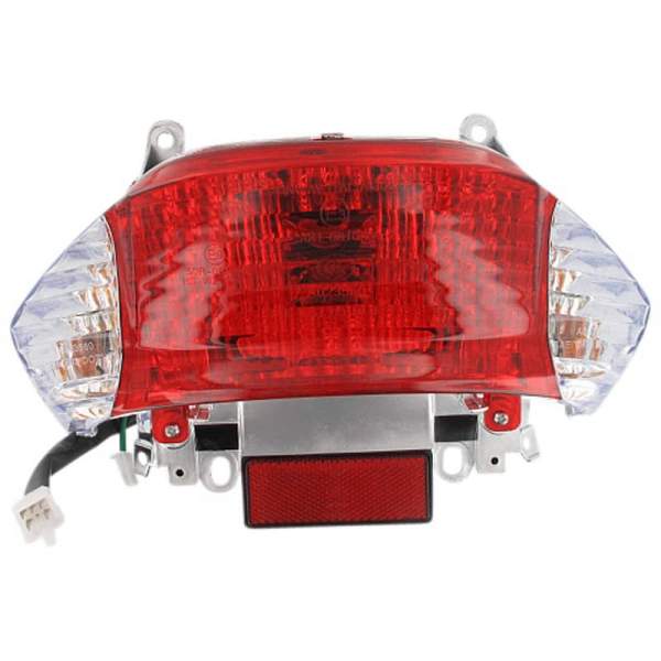 Rücklicht rot klare Blinker Eppella GMX 50 YY50QT024000-A Motorroller.de Rückstrahler Rück-Leuchte Rückleuchteneinheit Rückleuchten-Einheit 139QMB