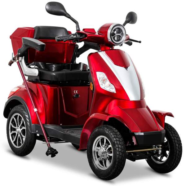 E-Quad Scoody E4 Shopper 15 1000 Watt 15 km/h Seniorenmobil Seniorenroller E-Roller E-Scooter Elektroroller Blei-Gel-Akku