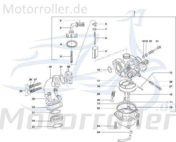 Kreidler STAR Deluxe 4S 125 Lichtmaschine Stator 125ccm 4Takt C-2771420-14 Motorroller.de 50-6 ohne Polrad mit Trägerplatte Ankerplatte Zündplatte LML