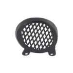 Decorative grille round left black front cover 1010325-1