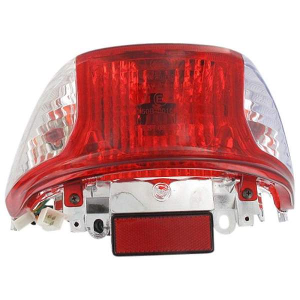 Jonway 139QMB Rückstrahler Rückleuchte Rücklicht Motor Motorroller.de AGM 50ccm 4Takt JSD50QT-13 50cc 4T 139QMA Rück-Leuchte
