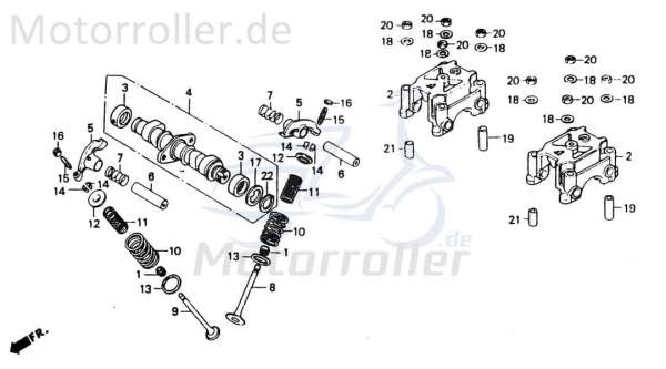 Chunlan Chopper Spannstift 125ccm 4Takt 244FM.01.06-08 Motorroller.de 10X16mm Spannschraube Spannbolzen Spannwelle Motorrad Moped Ersatzteil Service