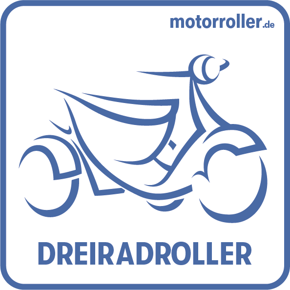 Bild eines Dreiradmotorrollers für Entscheidungsfindung Dreiradroller kaufen