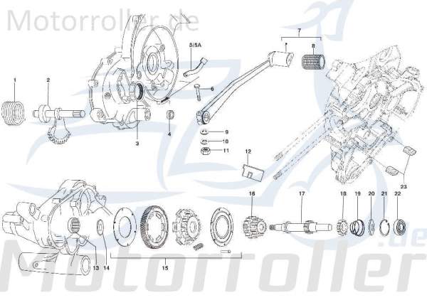 Rückholfeder 125ccm 4Takt Kreidler Spannfeder SF514-1593 Motorroller.de Zugfeder 125ccm-4Takt Scooter STAR Deluxe 4S 125 STAR Deluxe 4S 200 Moped