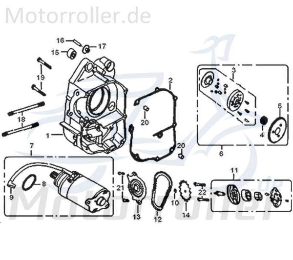 O-Ring 24x3 Dichtung 91309-GY6A-9000 Motorroller.de