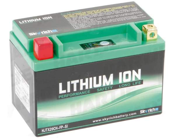 Batterie HJTX20CH-FP-SI 12,8V 6Ah Lithium-Ionen 0.460.588/7 Motorroller.de 147x85x103mm wartungsfrei Starterbatterie Roller-Batterie Rollerbatterie
