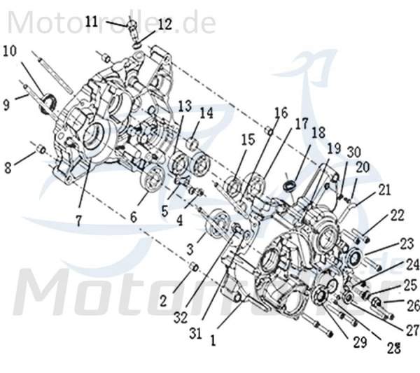 Radialkugellager 6202 CPI GB/T276-94, Motorroller.de