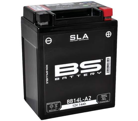 Batterie BB14L-A2 12V 14Ah SLA DIN 51411 Cagiva Akku 5378617 Motorroller.de Versiegelt (FA) Starterbatterie Akkumulator Starter-Batterie Bleibatterie