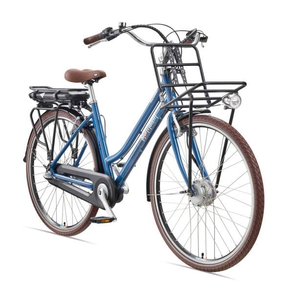 E-Bike Telefunken RT530 Multitalent Elektrofahrrad City-Pedelec blau 28" RH 50cm E-Fahrrad Citybike