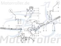Tachobeleuchtung Lenker Motorroller LML SF504-1186 Tachobeleuchtung Lenker Motorroller LML SF504-1186