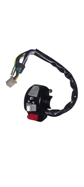 SMC Scooter Lenkerarmatur links 50ccm 2Takt 62910-NAF-01 Motorroller.de ab BJ 1997 (96) Kombischalter Schalterelemente Schalter-Einheit Rexy 50 Mokick