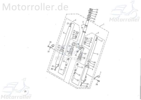 SMC Schraube Rex Innensechskant-Schraube 50ccm 2Takt Motorroller.de Innensechskantschraube Maschinenschraube Scooter