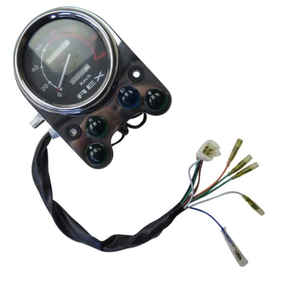 SMC Chopper 125 Tachometer Roller 125ccm 4Takt 55510-CHP-00 Motorroller.de Geschwindigkeitsmesser Geschwindigkeitsanzeige Speedometer kmh-Anzeige